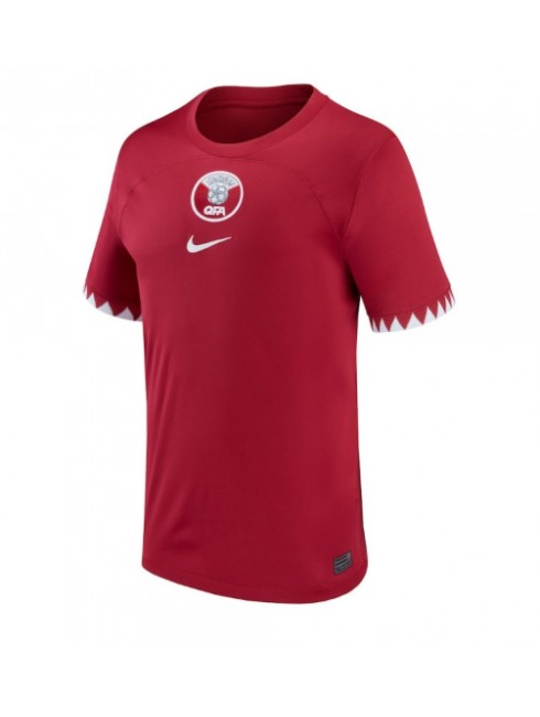 Moški Nogometna dresi replika Katar Domači SP 2022 Kratek rokav